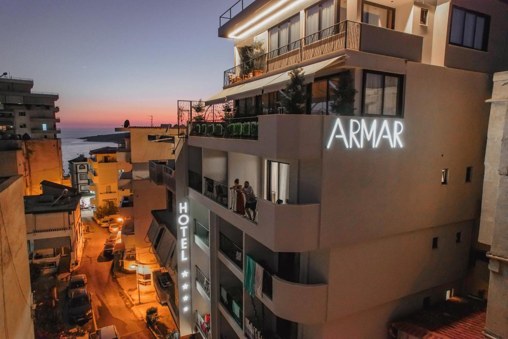 Armar Hotel Sarandë Buitenkant foto